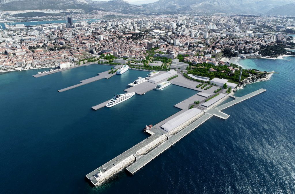 Re-thinking east waterfront of Split city harbour
